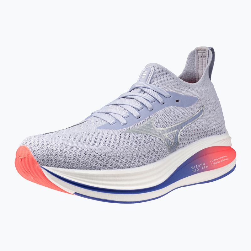 Mizuno Neo Zen Damen Laufschuhe Isländisch Blau/Silber/Striking Koralle 10