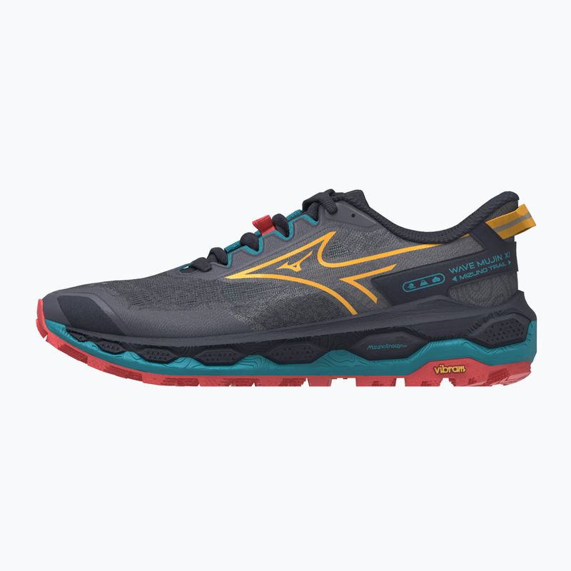 Herren Laufschuhe Mizuno Wave Mujin 11 odyssey grau/zitrus/feurige Koralle 2 8