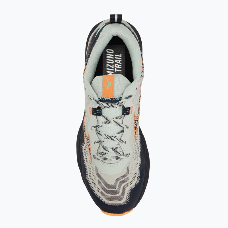 Herren Laufschuhe Mizuno Wave Daichi 9 mercury/tangelo/tang orange 5