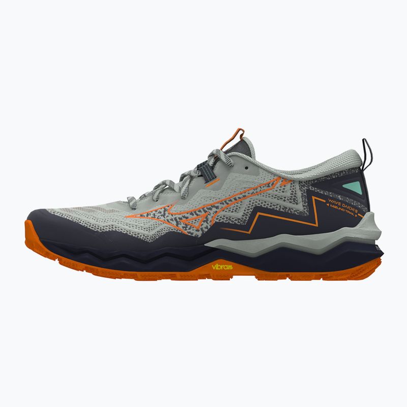 Herren Laufschuhe Mizuno Wave Daichi 9 mercury/tangelo/tang orange