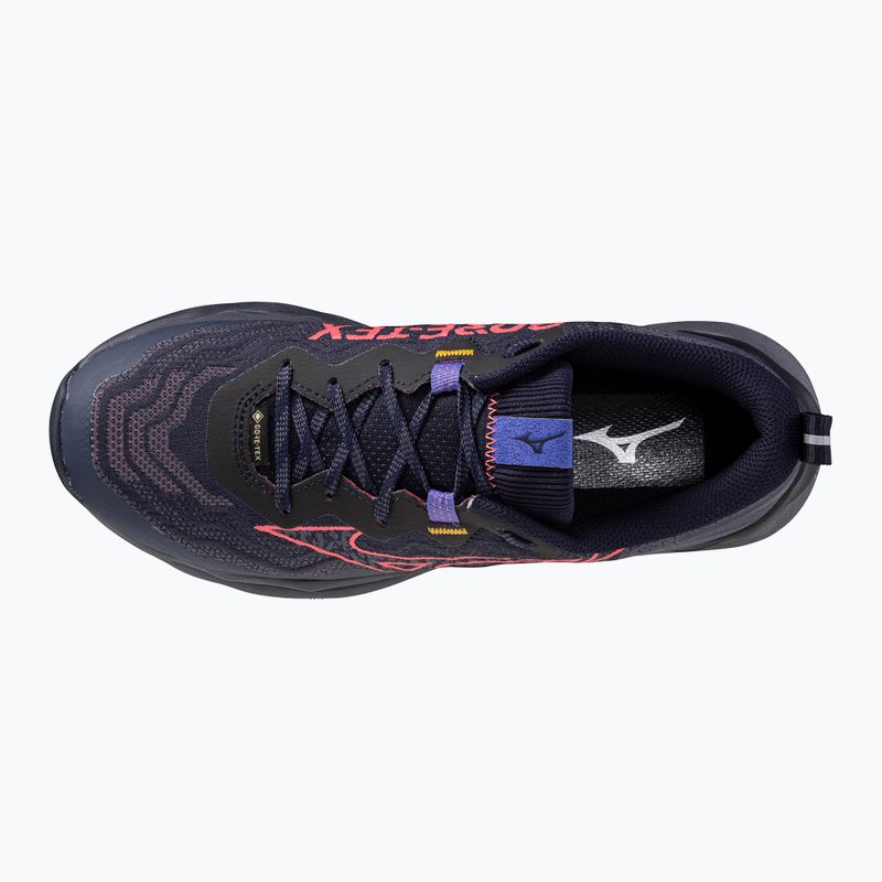 Damen Laufschuhe Mizuno Wave Daichi 9 GTX rotbraun/zitronengelb/minze 12