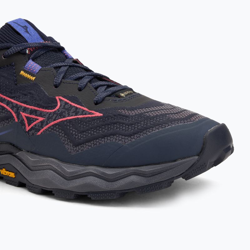Damen Laufschuhe Mizuno Wave Daichi 9 GTX rotbraun/zitronengelb/minze 7