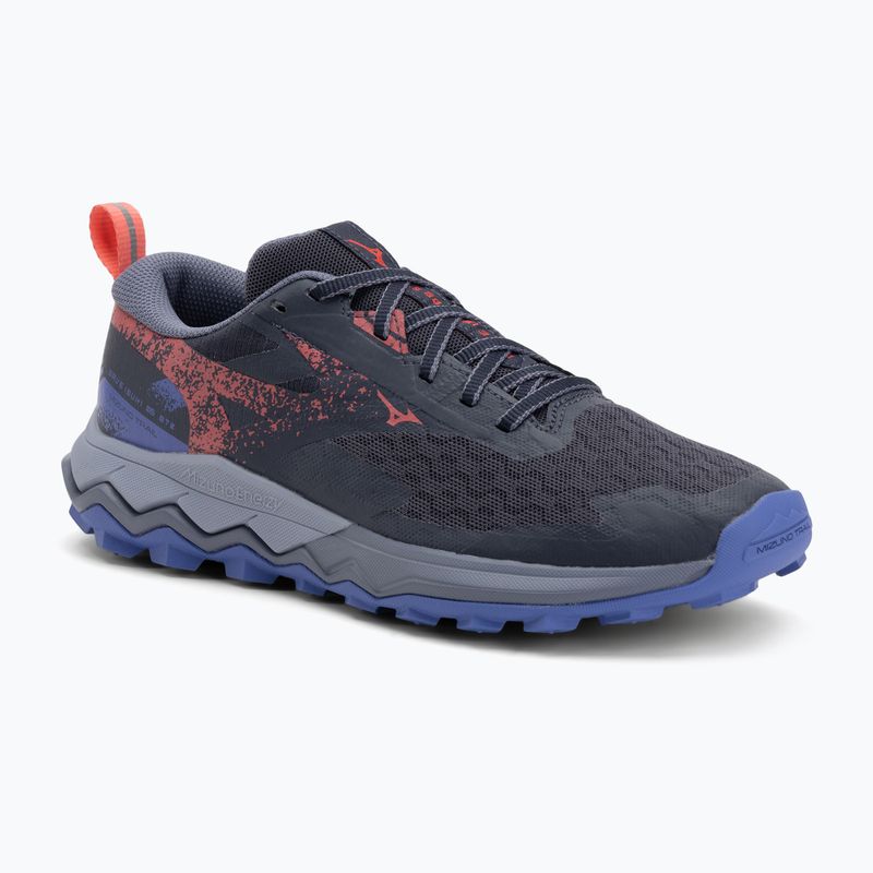 Damen-Laufschuhe Mizuno Wave Ibuki 5 GTX Odyssey grey/calypso coral/iris bloom