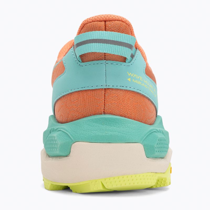 Damen Laufschuhe Mizuno Wave Mujin 11 frisch lachs/pristine/scharf grün 6