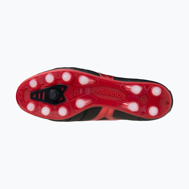 Herren Mizuno Morelia II Elite FG Fußballschuhe schwarz/morelia 40. rot/schwarz sand 11