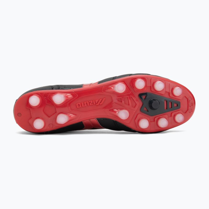 Herren Mizuno Morelia II Elite FG Fußballschuhe schwarz/morelia 40. rot/schwarz sand 4