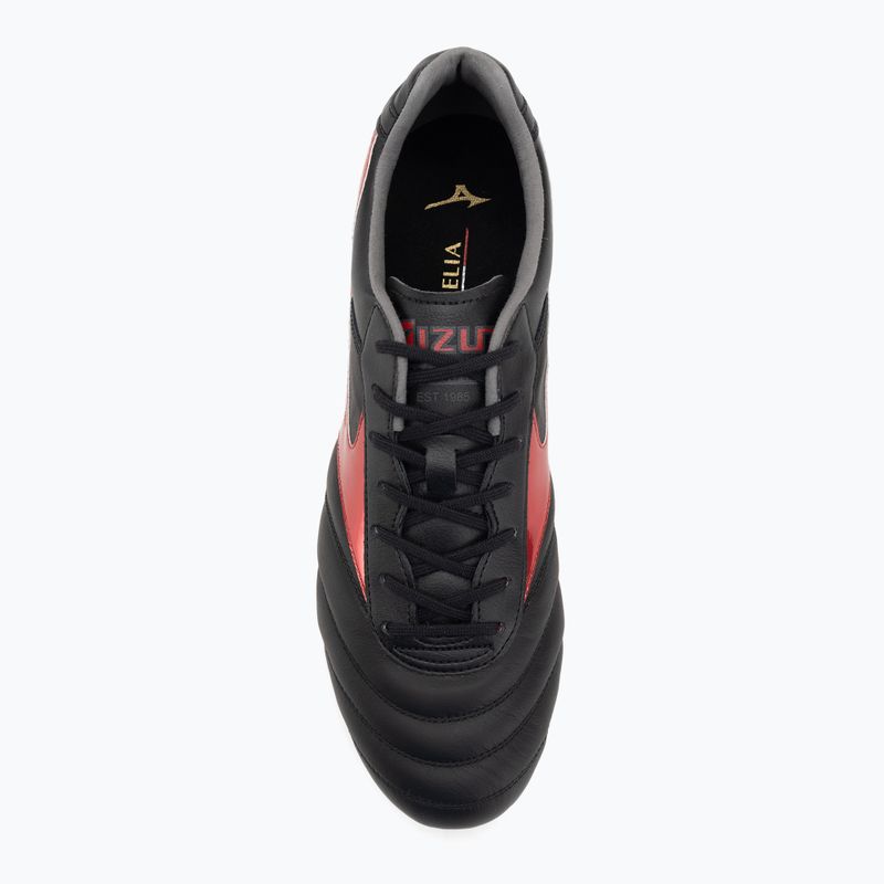 Herren Mizuno Morelia II Elite FG Fußballschuhe schwarz/morelia 40. rot/schwarz sand 5