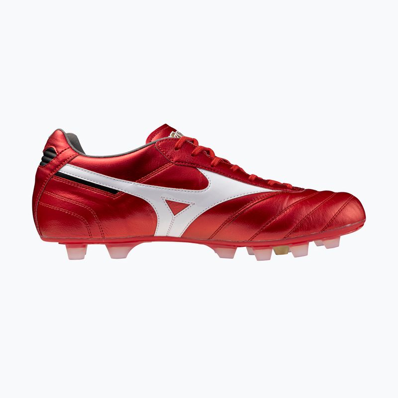 Mizuno Morelia II Elite FG Herren Fußballschuhe 40. rot/weiß/schwarz 9