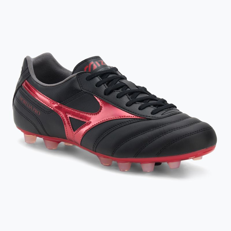 Herren Mizuno Morelia II Pro FG Fußballschuhe schwarz/morelia 40. rot/schwarz sand