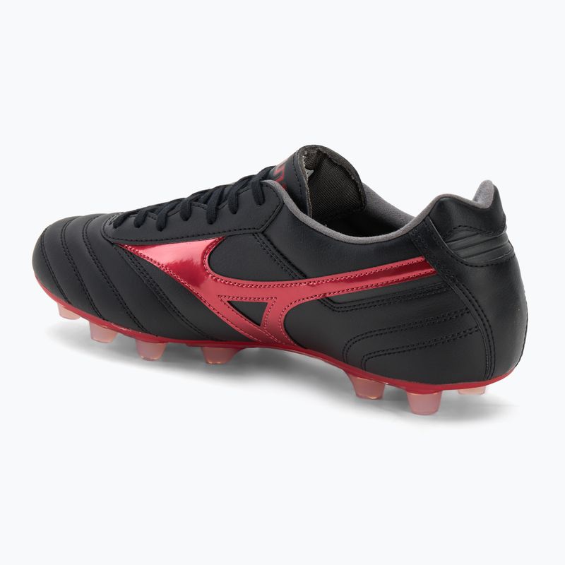 Herren Mizuno Morelia II Pro FG Fußballschuhe schwarz/morelia 40. rot/schwarz sand 3