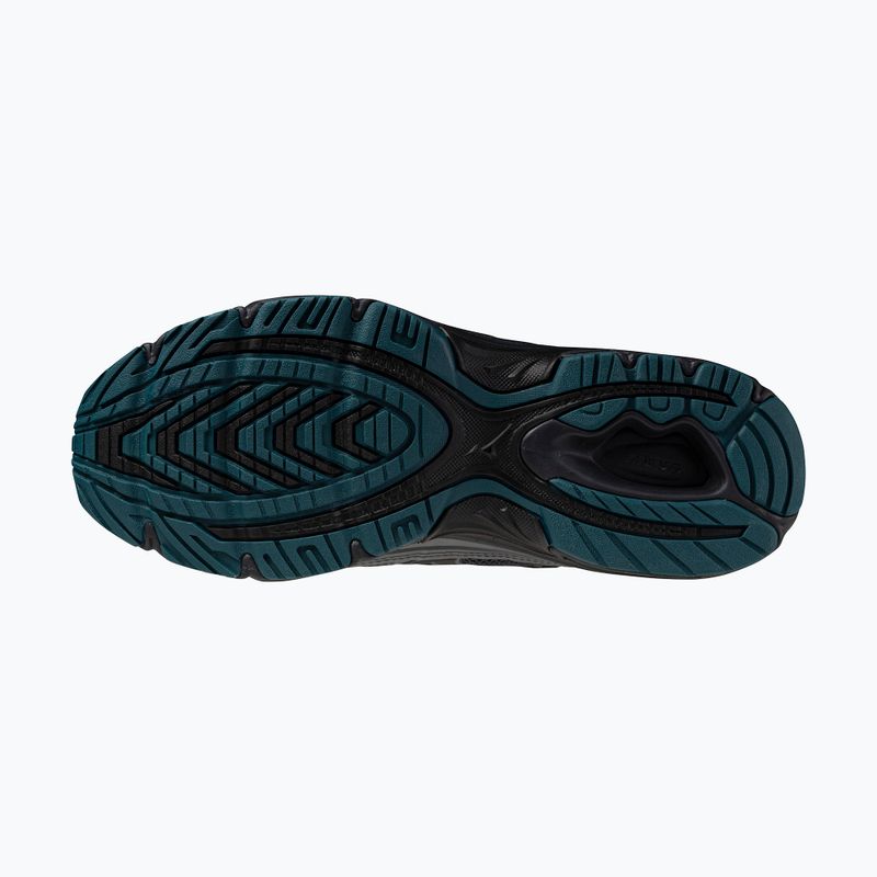 Mizuno MXR odyssey grau/schwarz/tief teal Schuhe 4