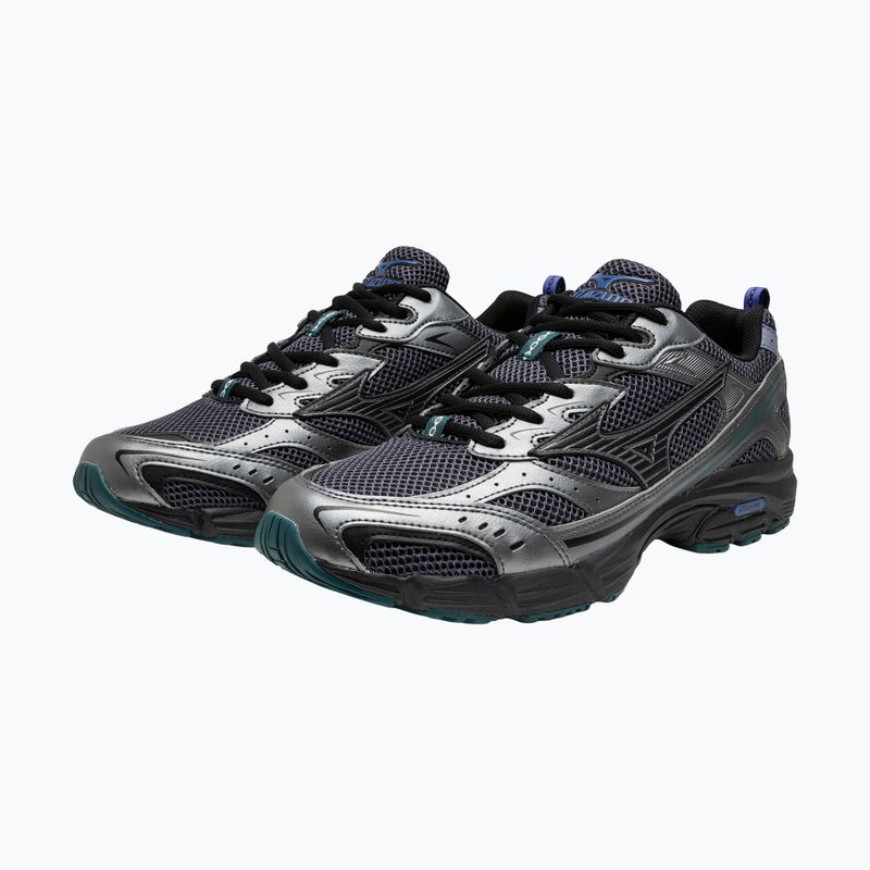 Mizuno MXR odyssey grau/schwarz/tief teal Schuhe 6