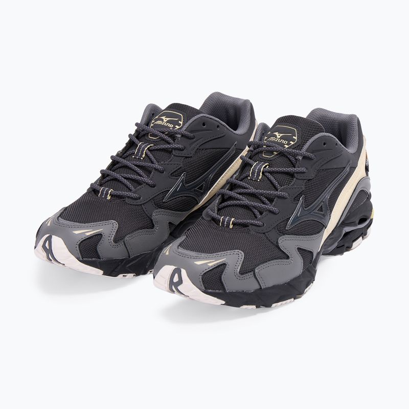 Herren Schuhe Mizuno Wave Rider 10 Cordura black sand/quiet shade/banana crape 2