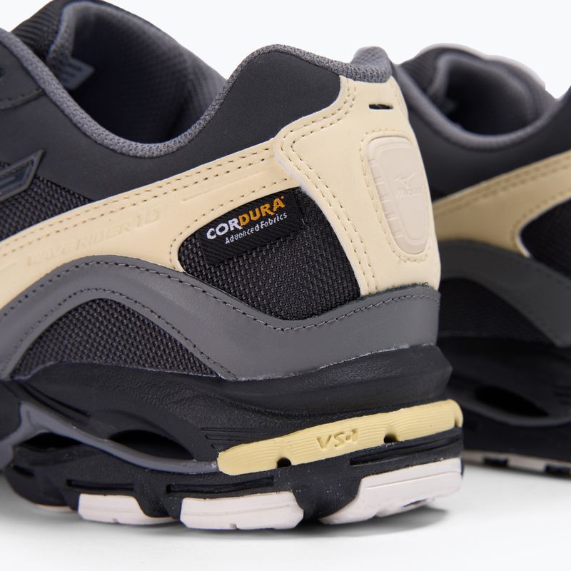 Herren Schuhe Mizuno Wave Rider 10 Cordura black sand/quiet shade/banana crape 5