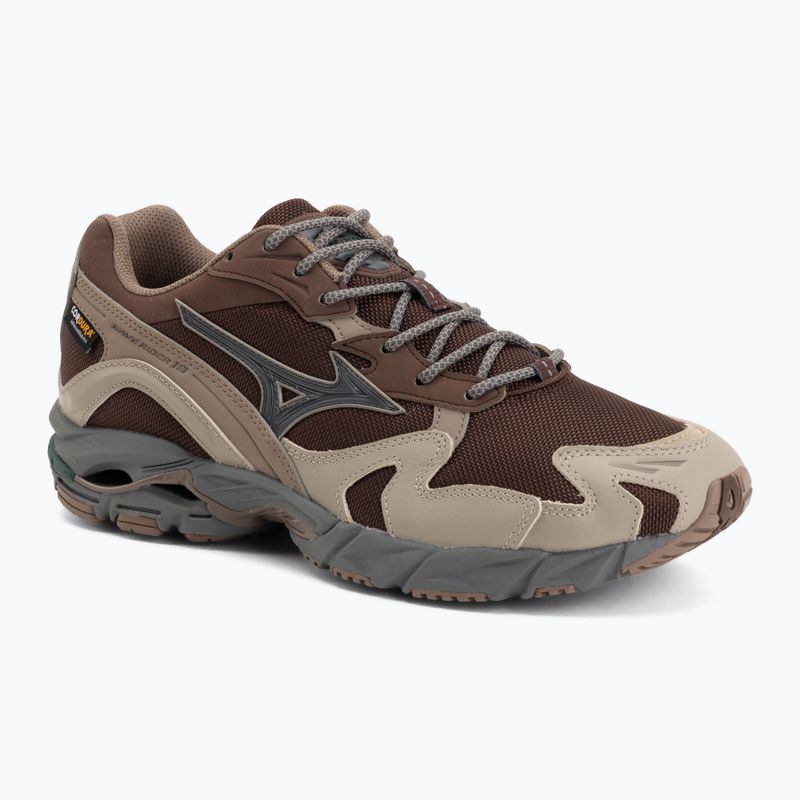 Schuhe Mizuno Wave Rider 10 Cordura chicory coffee/vintage khaki/fossil