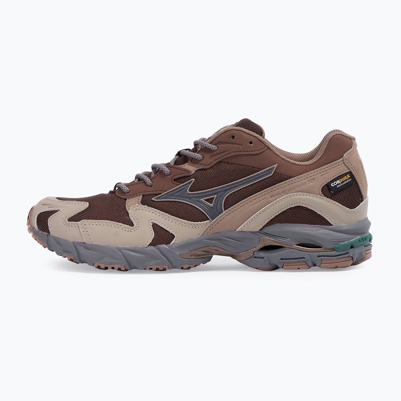 Schuhe Mizuno Wave Rider 10 Cordura chicory coffee/vintage khaki/fossil