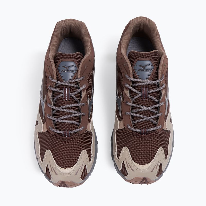 Schuhe Mizuno Wave Rider 10 Cordura chicory coffee/vintage khaki/fossil 3