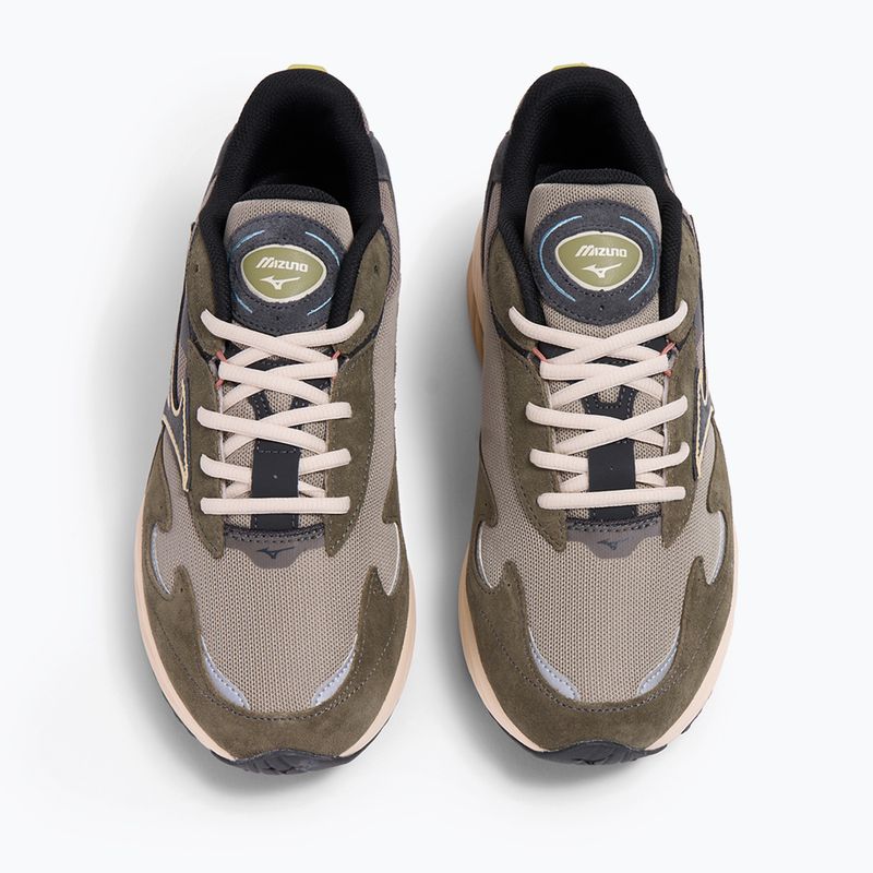 Herren Schuhe Mizuno Wave Rider β vintage khaki/black sand/grape leaf 4