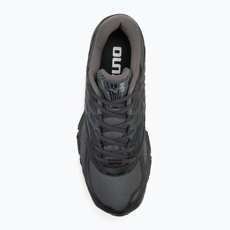 Mizuno Wave Prophecy LS Iron gate/schwarz/schwarz sand Schuhe 5