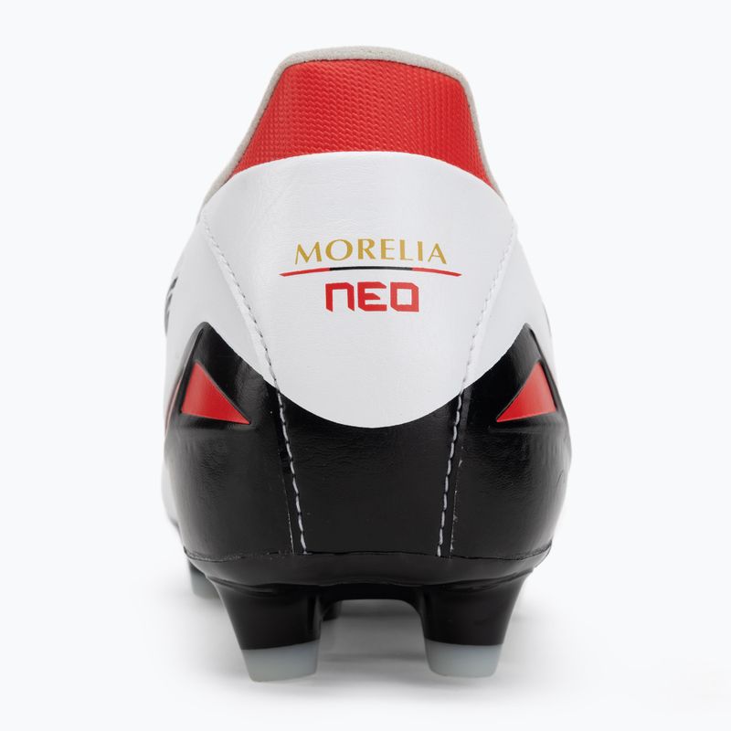 Herren-Fußballschuhe Mizuno Morelia Neo IV Pro MD White/Black/Chinese Red 6