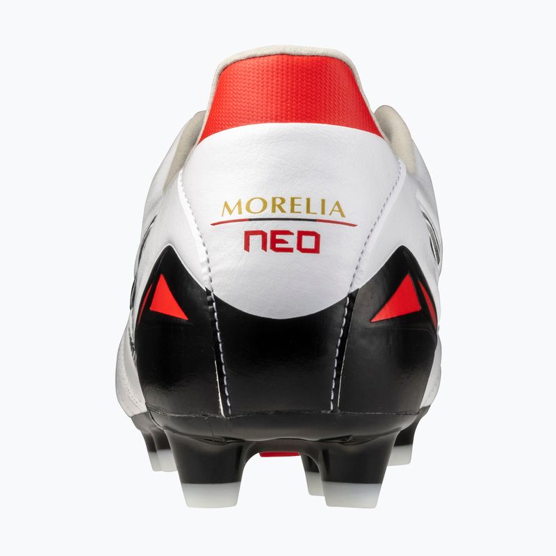Herren-Fußballschuhe Mizuno Morelia Neo IV Pro MD White/Black/Chinese Red 10