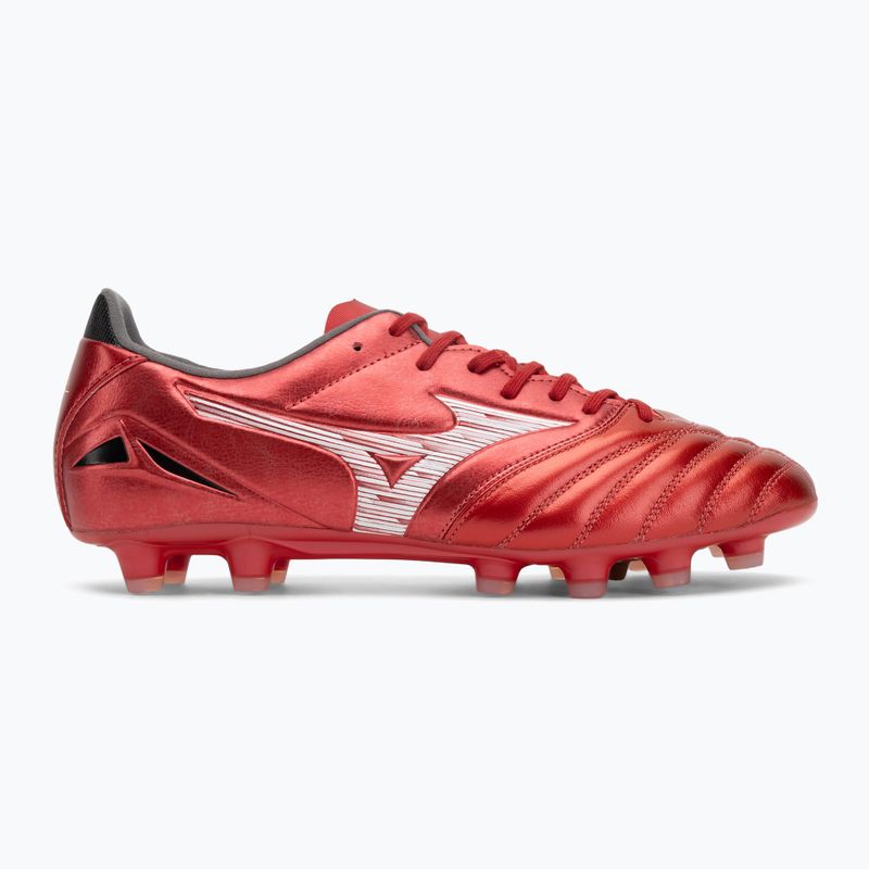 Herren Mizuno Morelia Neo IV Pro MD Fußballschuhe 40. rot/weiß/schwarz 2