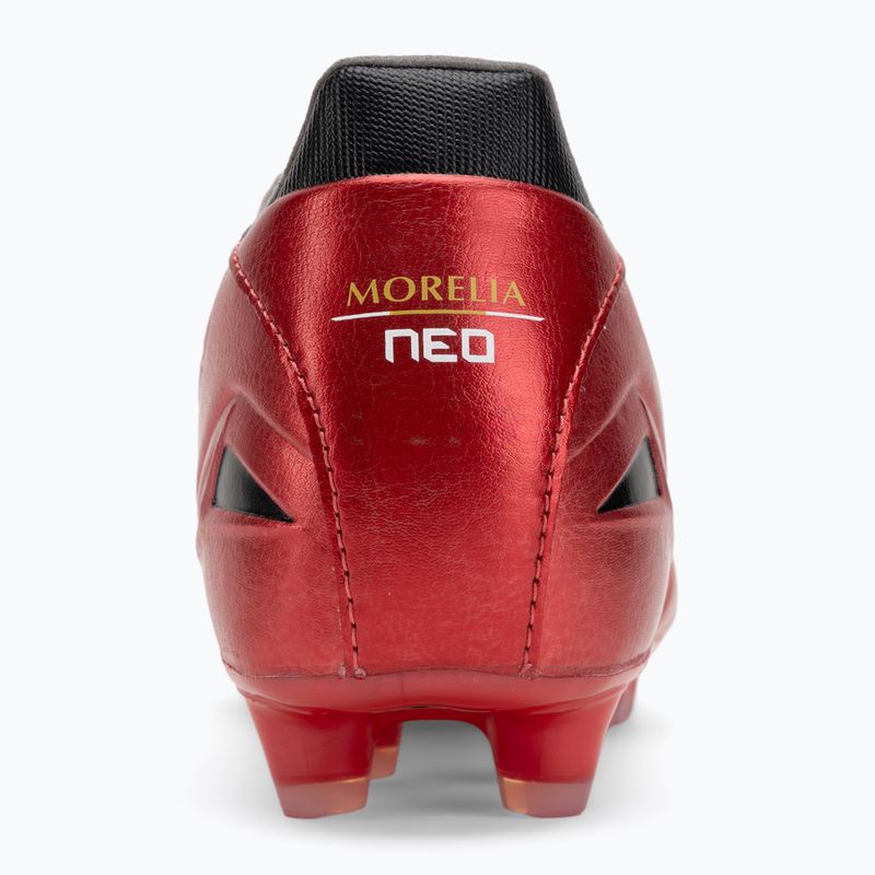 Herren Mizuno Morelia Neo IV Pro MD Fußballschuhe 40. rot/weiß/schwarz 6