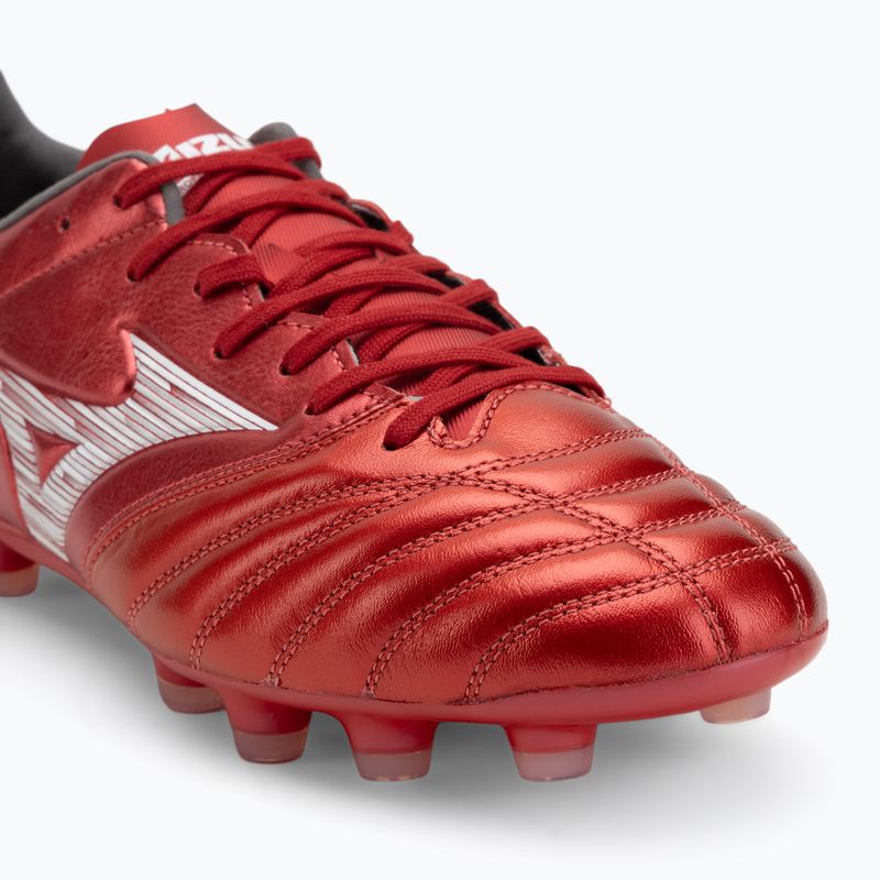 Herren Mizuno Morelia Neo IV Pro MD Fußballschuhe 40. rot/weiß/schwarz 7