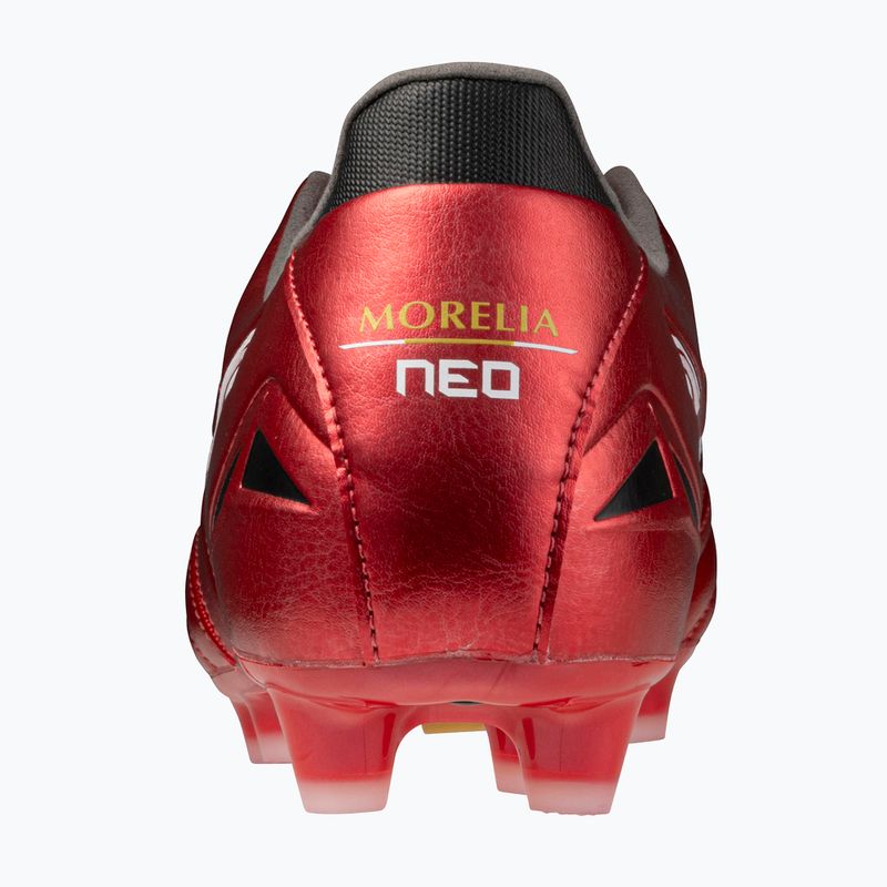 Herren Mizuno Morelia Neo IV Pro MD Fußballschuhe 40. rot/weiß/schwarz 10