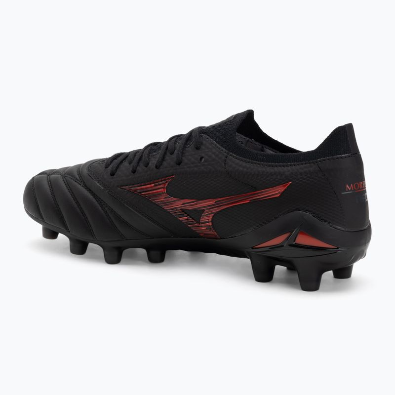 Herren Fußballschuhe Mizuno Morelia Neo IV β Japan Fg black/morelia 40th red/black 3