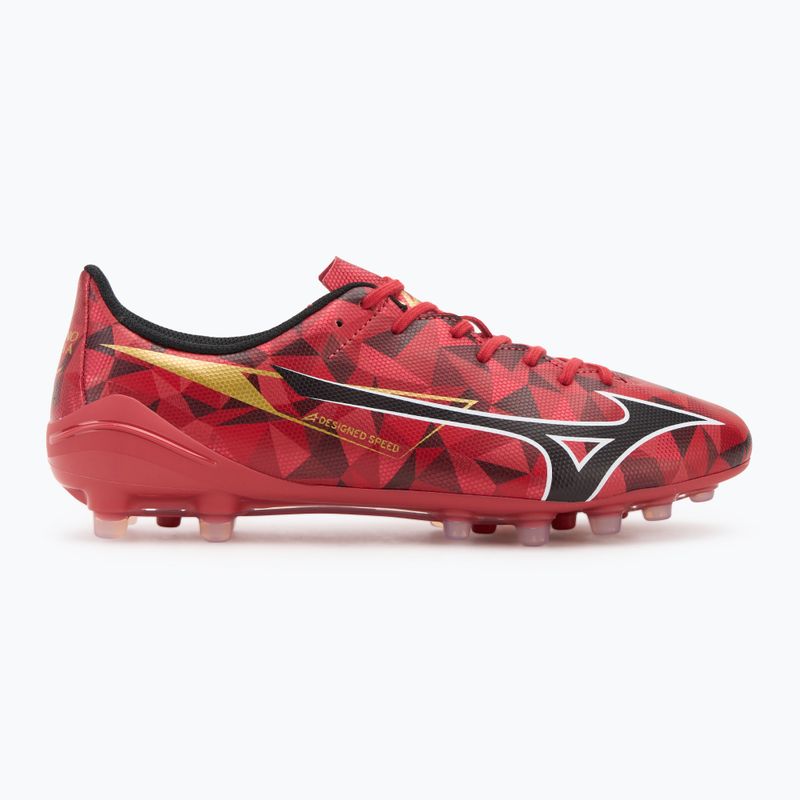 Mizuno Alpha II Select AG morelia 40. rot/schwarz/gold Fußballschuhe 2