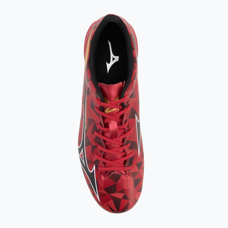 Mizuno Alpha II Select AG morelia 40. rot/schwarz/gold Fußballschuhe 5