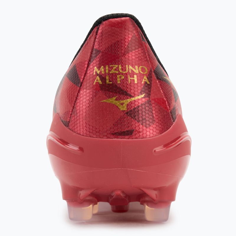 Mizuno Alpha II Select AG morelia 40. rot/schwarz/gold Fußballschuhe 6