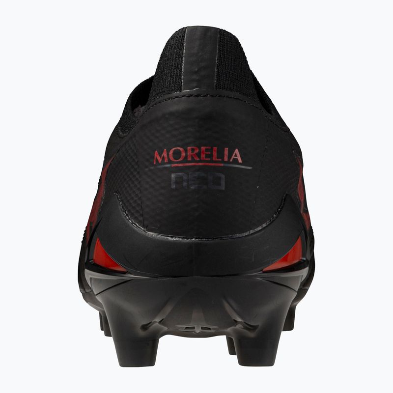 Mizuno Morelia Neo IV Β Elite MD schwarz/morelia 40. rot/schwarz Herren Fußballschuhe 10
