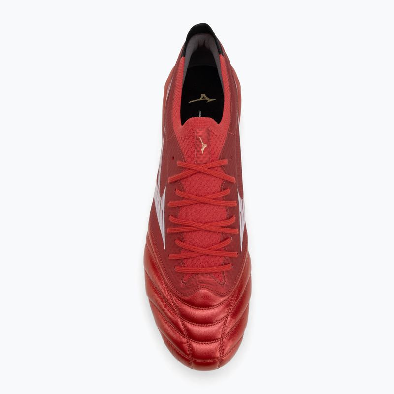 Mizuno Morelia Neo IV Β Elite MD Herren Fußballschuhe 40. rot/weiß/schwarz 5