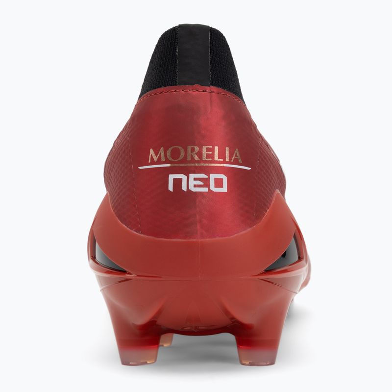Mizuno Morelia Neo IV Β Elite MD Herren Fußballschuhe 40. rot/weiß/schwarz 6