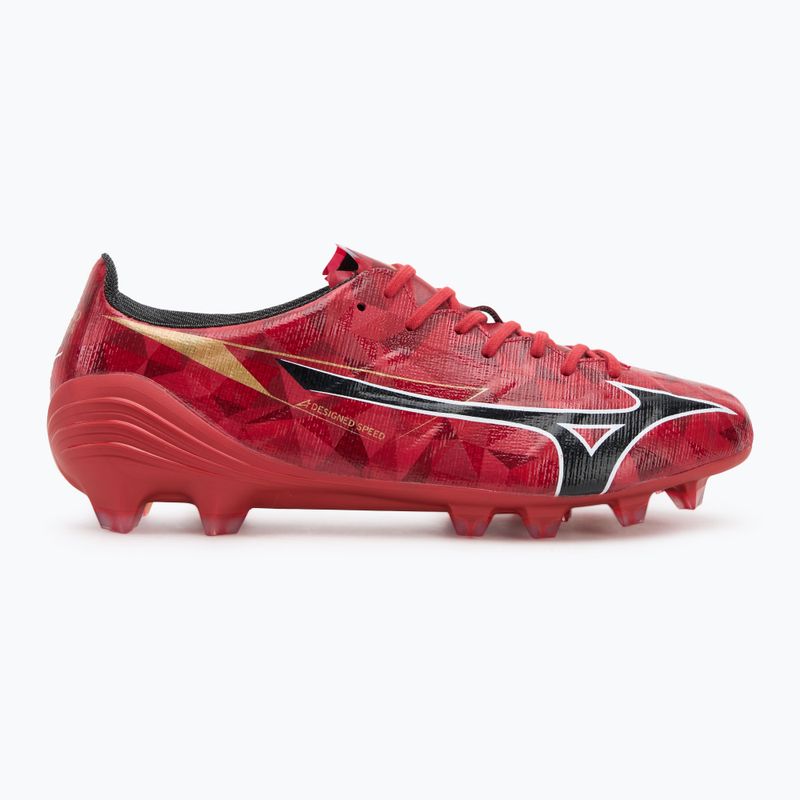 Herren Fußballschuhe Mizuno α II Japan Md morelia 40. rot/schwarz/gold 2