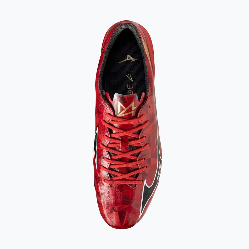 Mizuno Herren Fußballschuhe α II Elite Md morelia 40. rot/schwarz/gold 4