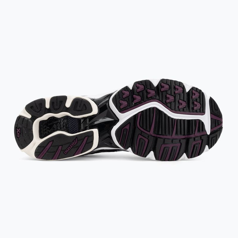 Mizuno Wave Rider 10 Laufschuhe white/baritone blue/dark purple 4