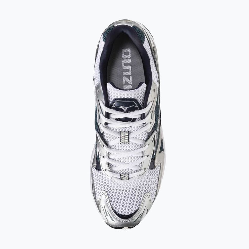 Schuhe Mizuno Wave Rider 10 white/baritone blue/deep teal 12