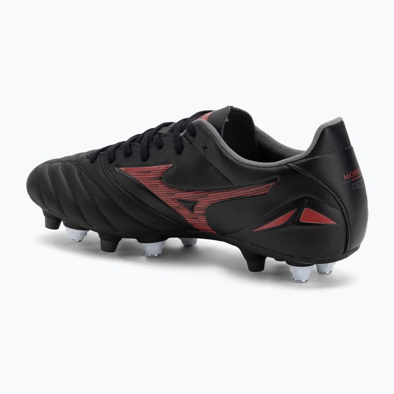 Herren Mizuno Morelia Neo IV Pro Mix schwarz/morelia 40. rot/schwarz Fußballschuhe 3