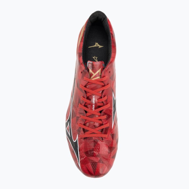 Herren Fußballschuhe Mizuno α II Japan Mix apricot 40. rot/schwarz/gold 5