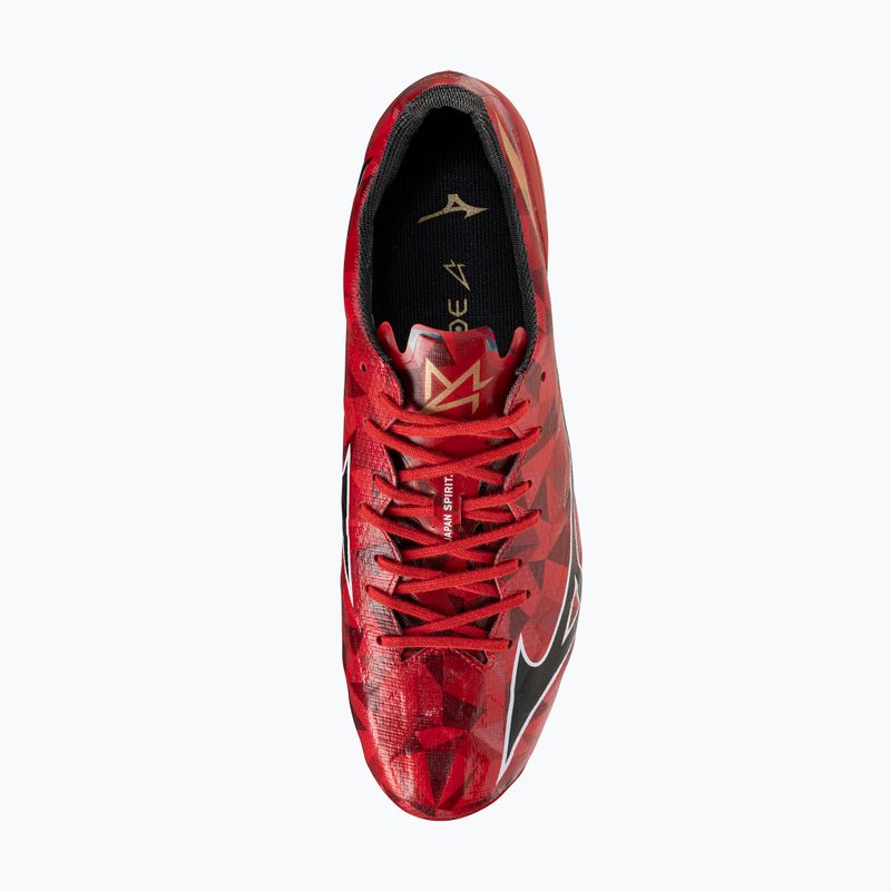 Herren Fußballschuhe Mizuno α II Japan Mix apricot 40. rot/schwarz/gold 5