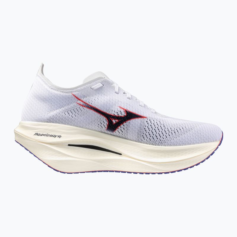 Mizuno Wave Rebellion Pro 3 Laufschuh weiß/baritonblau/feurig cora 2