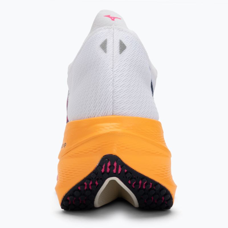 Mizuno Wave Rebellion Pro 3 Laufschuh weiß/rosa tetra/tang orange 6