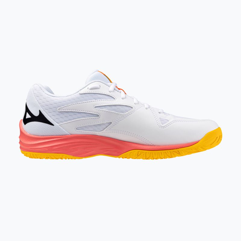 Mizuno Thunder Blade Z weiß/feurige Koralle 2/Zitrus Volleyballschuh 2