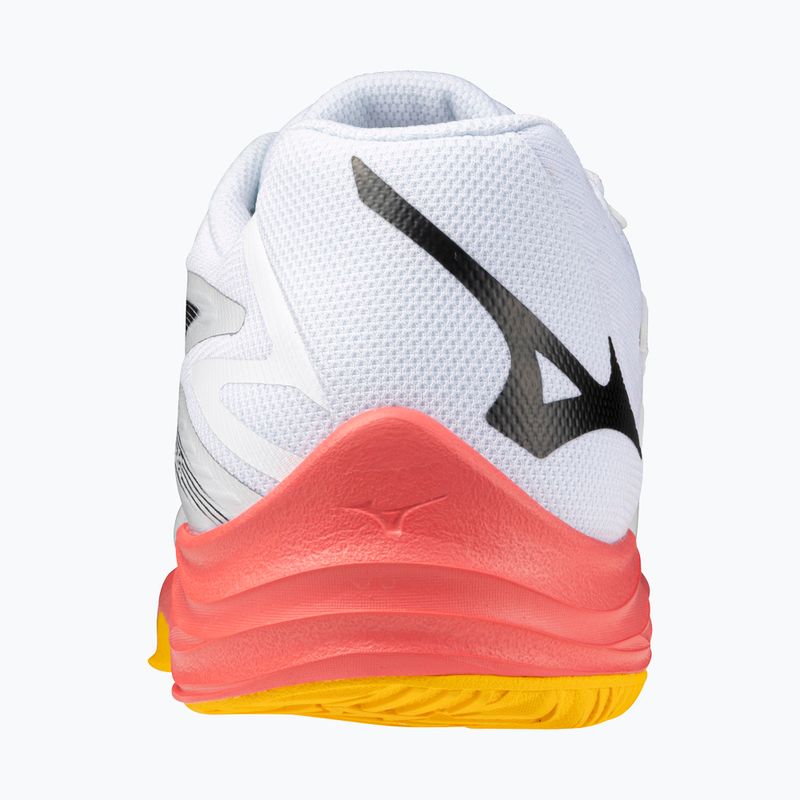 Mizuno Thunder Blade Z weiß/feurige Koralle 2/Zitrus Volleyballschuh 3