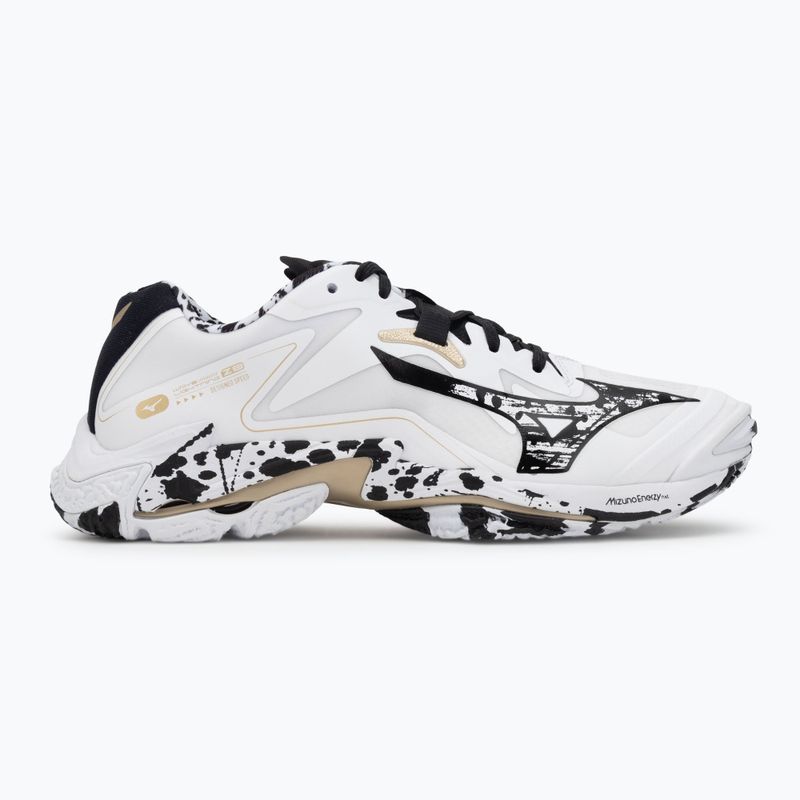 Volleyballschuhe Mizuno Wave Lightning Z8 white/black/ge gold 2