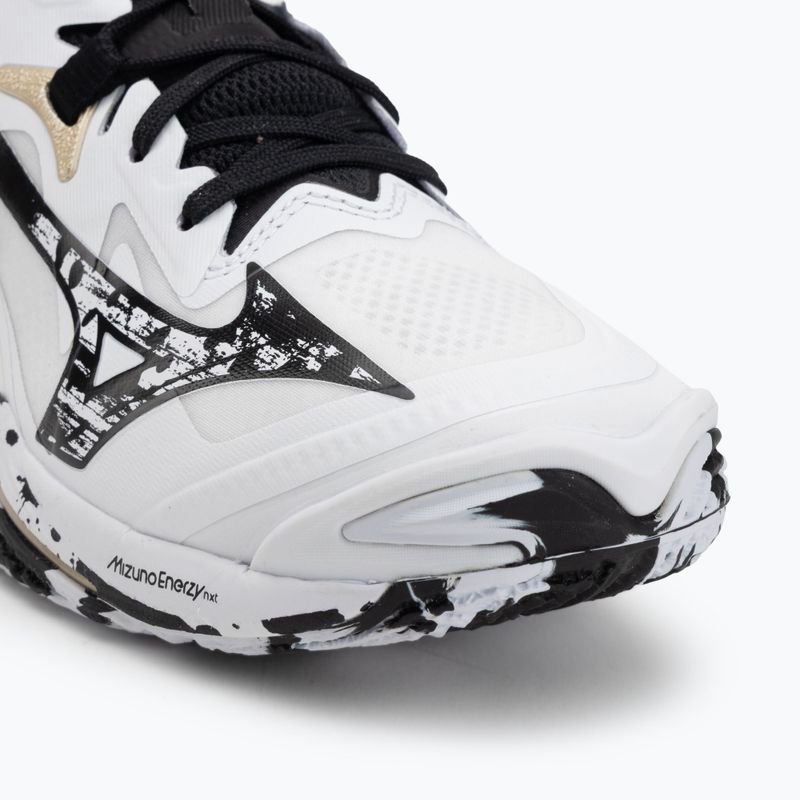 Volleyballschuhe Mizuno Wave Lightning Z8 white/black/ge gold 7