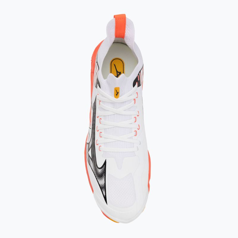 Mizuno Wave Lightning Neo 3 weiß/feurige Koralle 2/Zitrus Volleyballschuhe 5